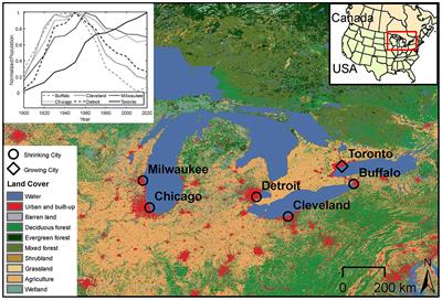 Impacts of urban decline on local climatology: A comparison of growing and shrinking cities in the post-industrial Rust Belt